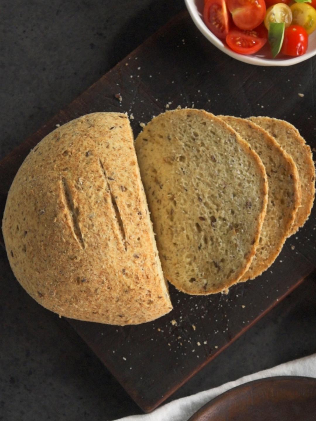 Gluten-Free Seeded Cottage Loaf