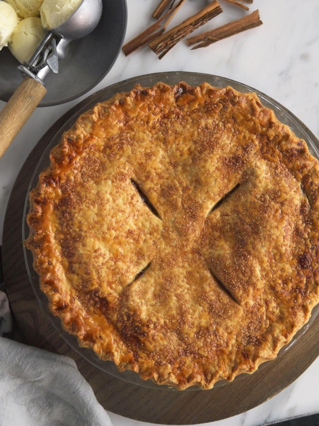 Recipes Classic Deep Dish Apple Pie Breville