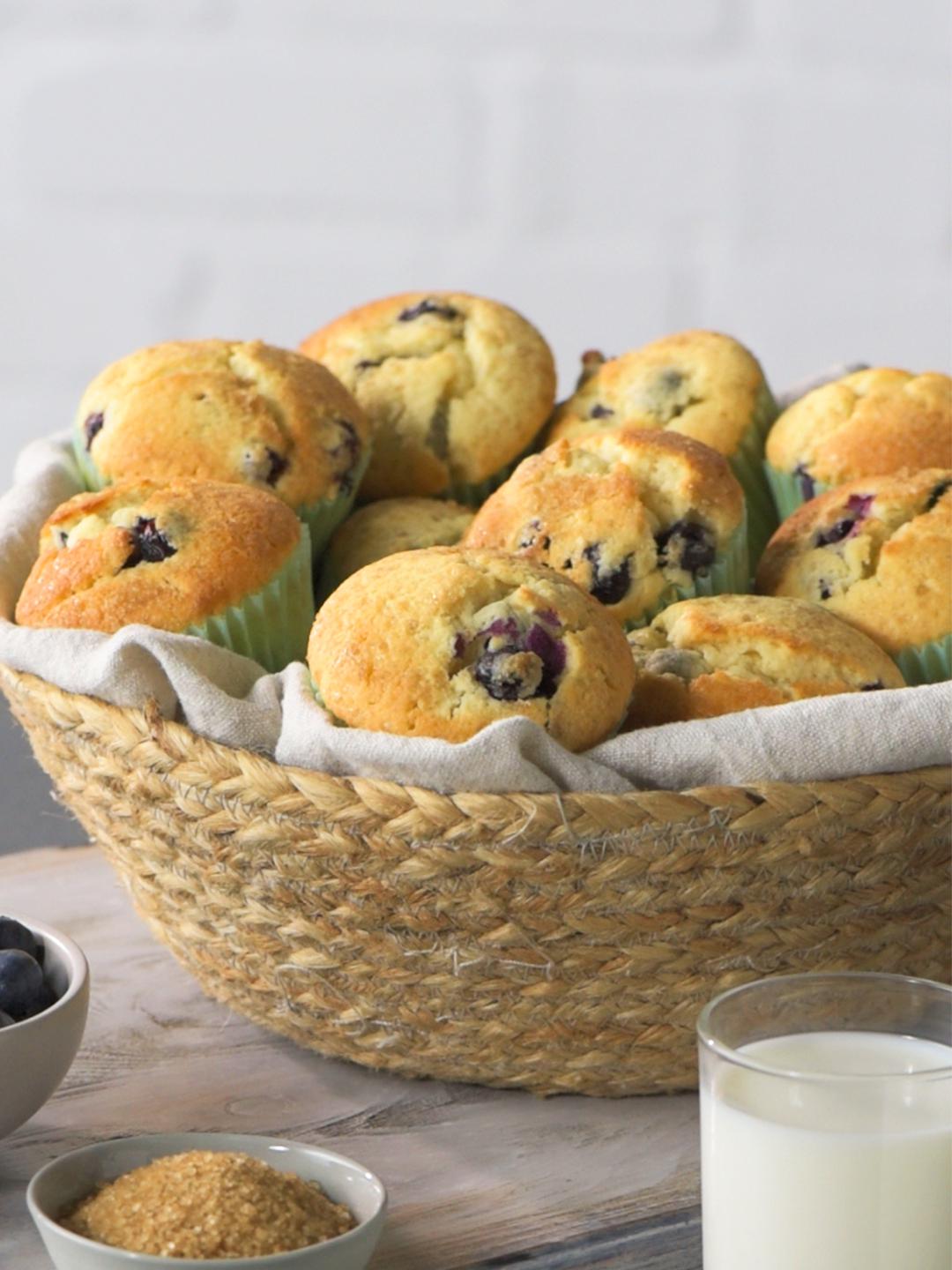 Classic Blueberry Muffins