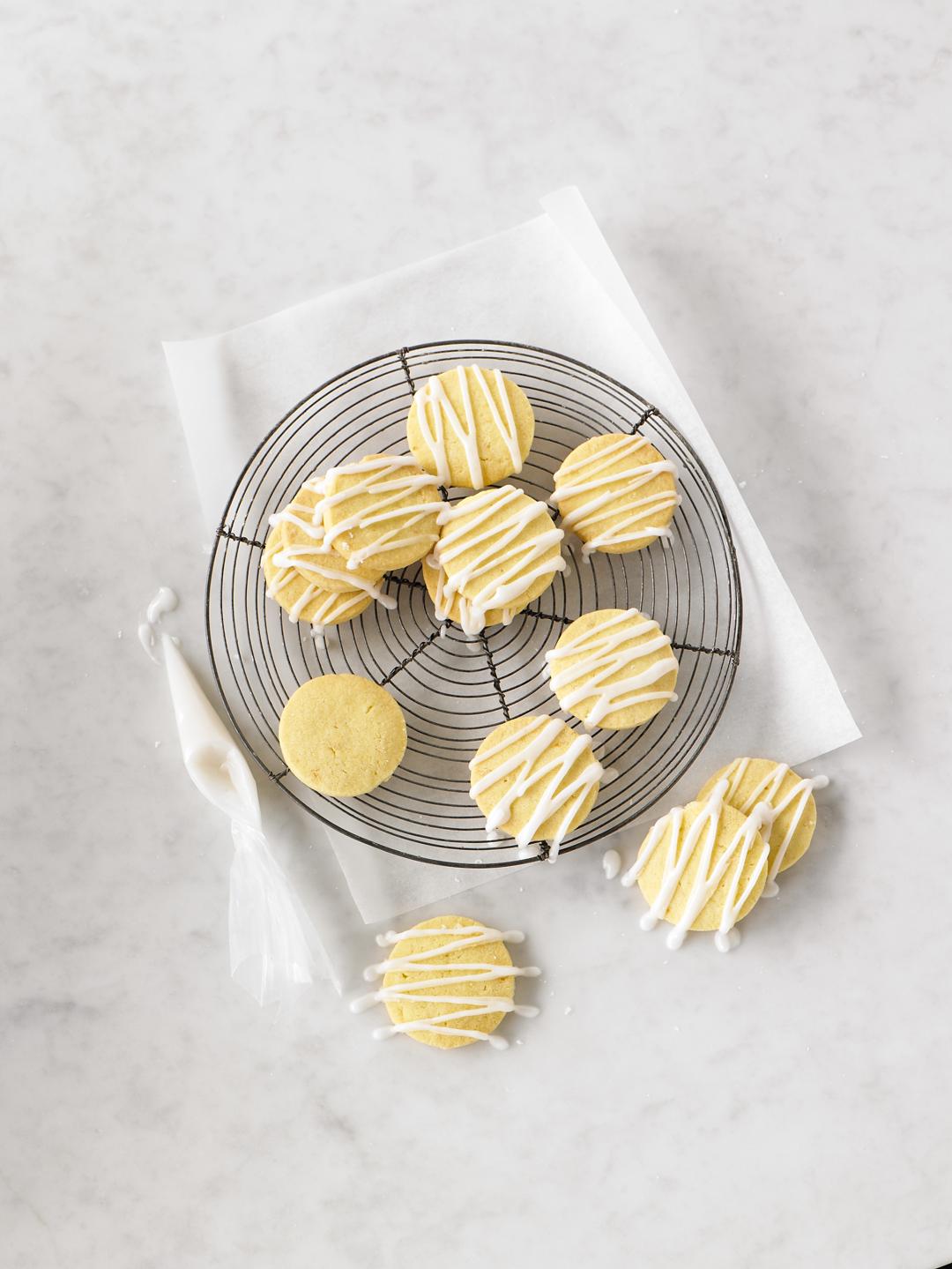 Lemon Sage Shortbread Cookies Recipe