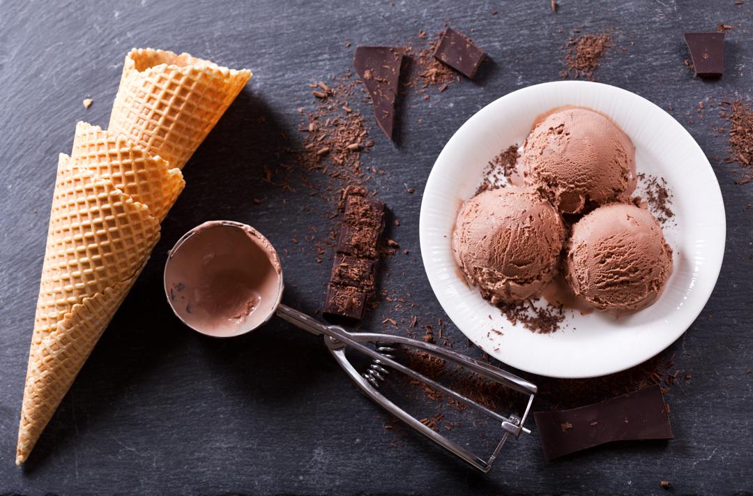 Rich Chocolate Ice Cream 