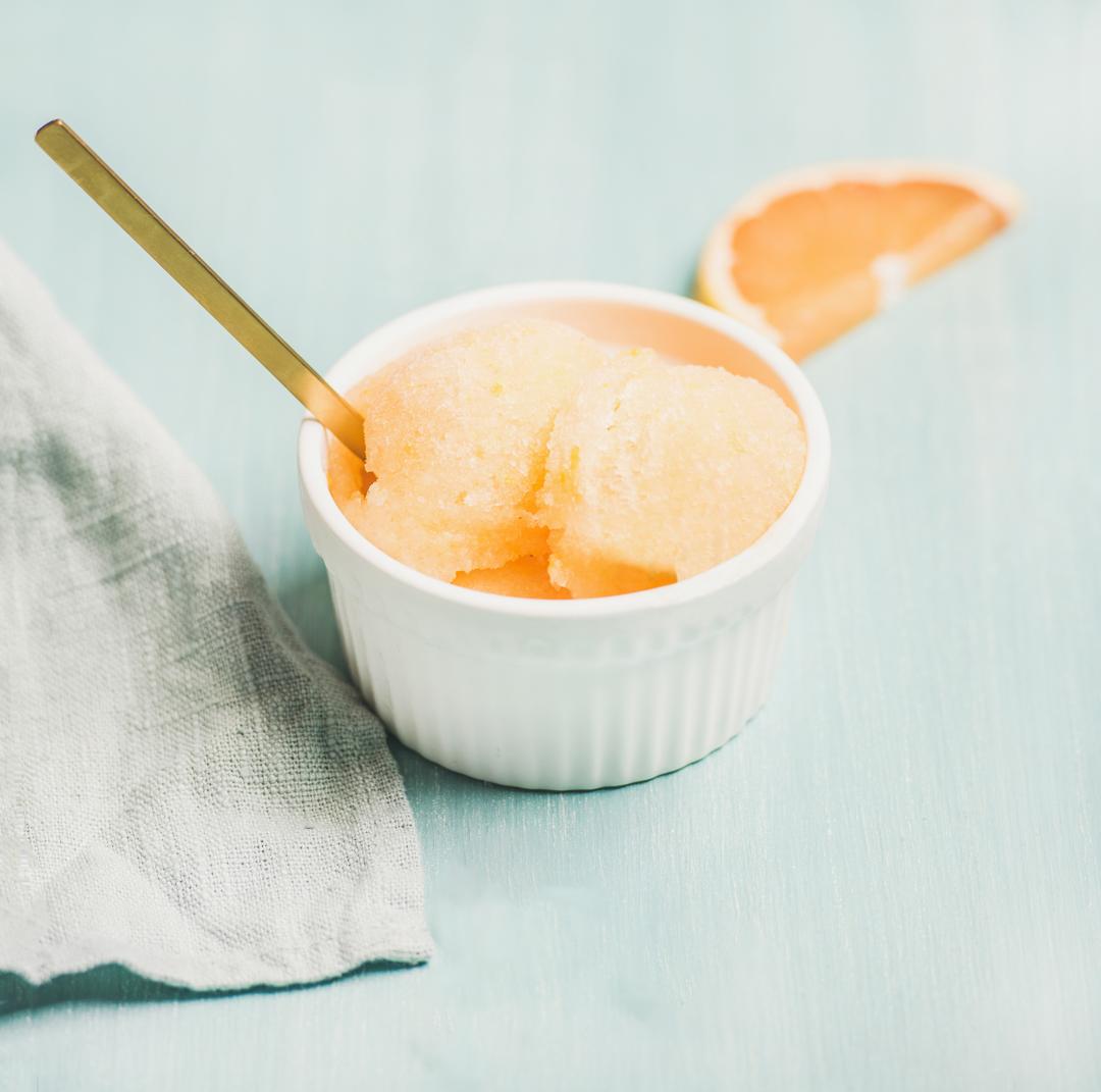 Ruby Red Grapefruit Sorbet 