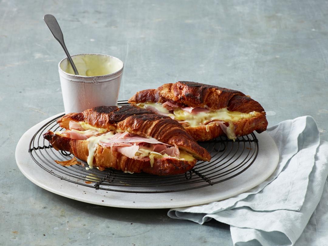 Ham and Brie Croissants