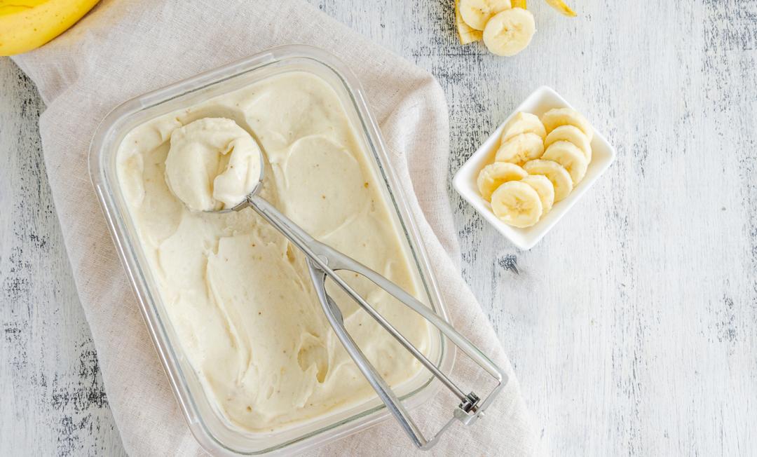 Banana Frozen Yogurt 