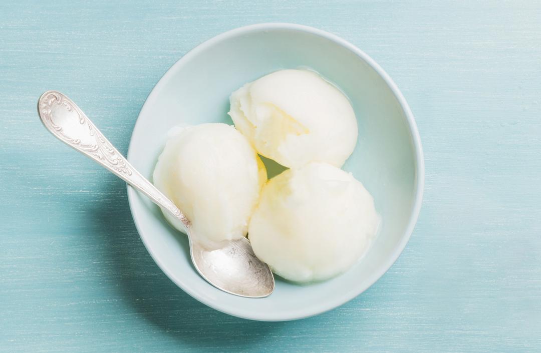 Pear and Vanilla Sorbet