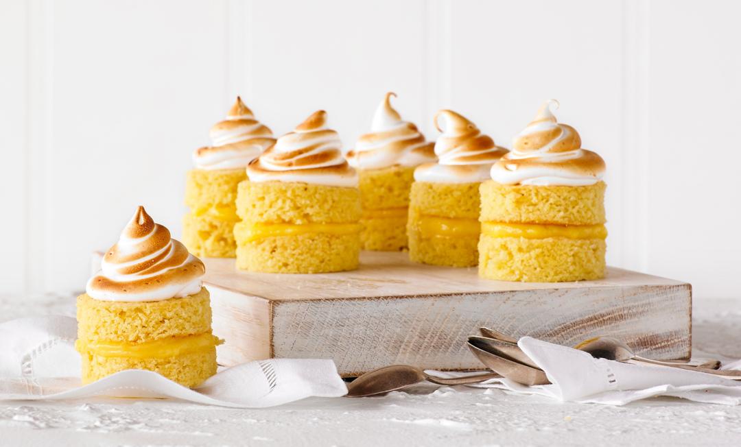 Little Lemon Meringue Cakes