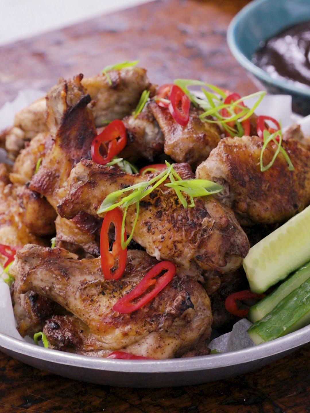 Air-Fried Chinese Five Spice Chicken Wings