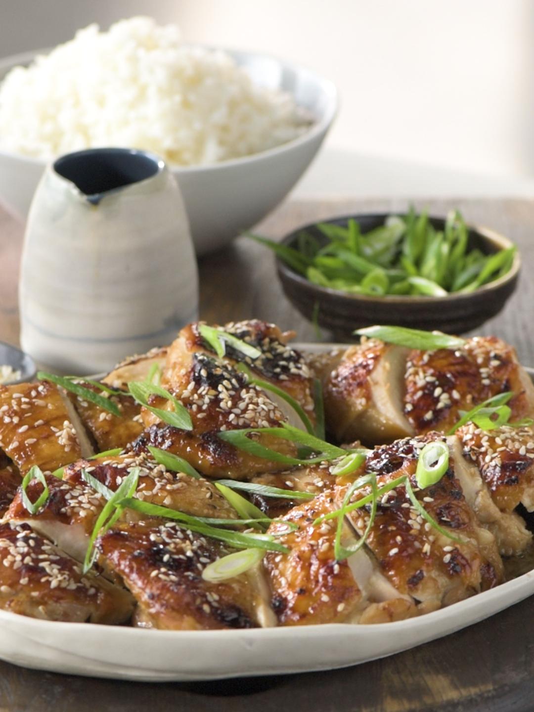 Air-Fried Teriyaki Chicken 