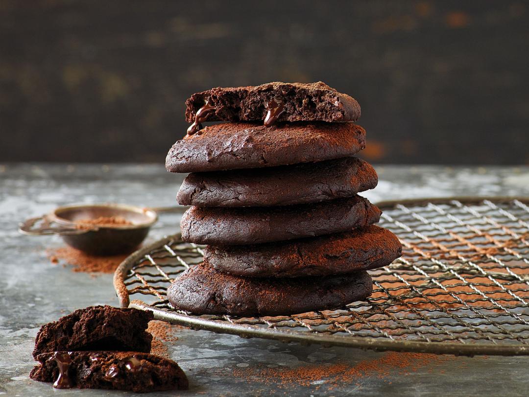 Triple Chocolate Cookies