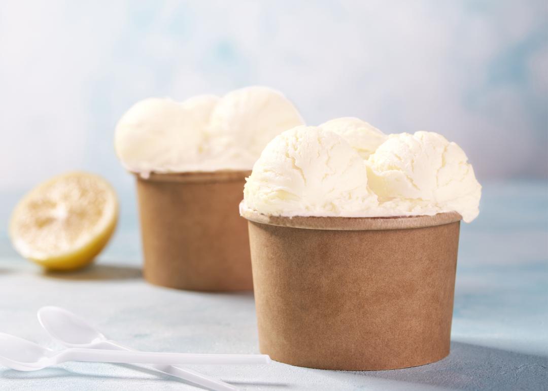 Lemon Honey Frozen Yogurt