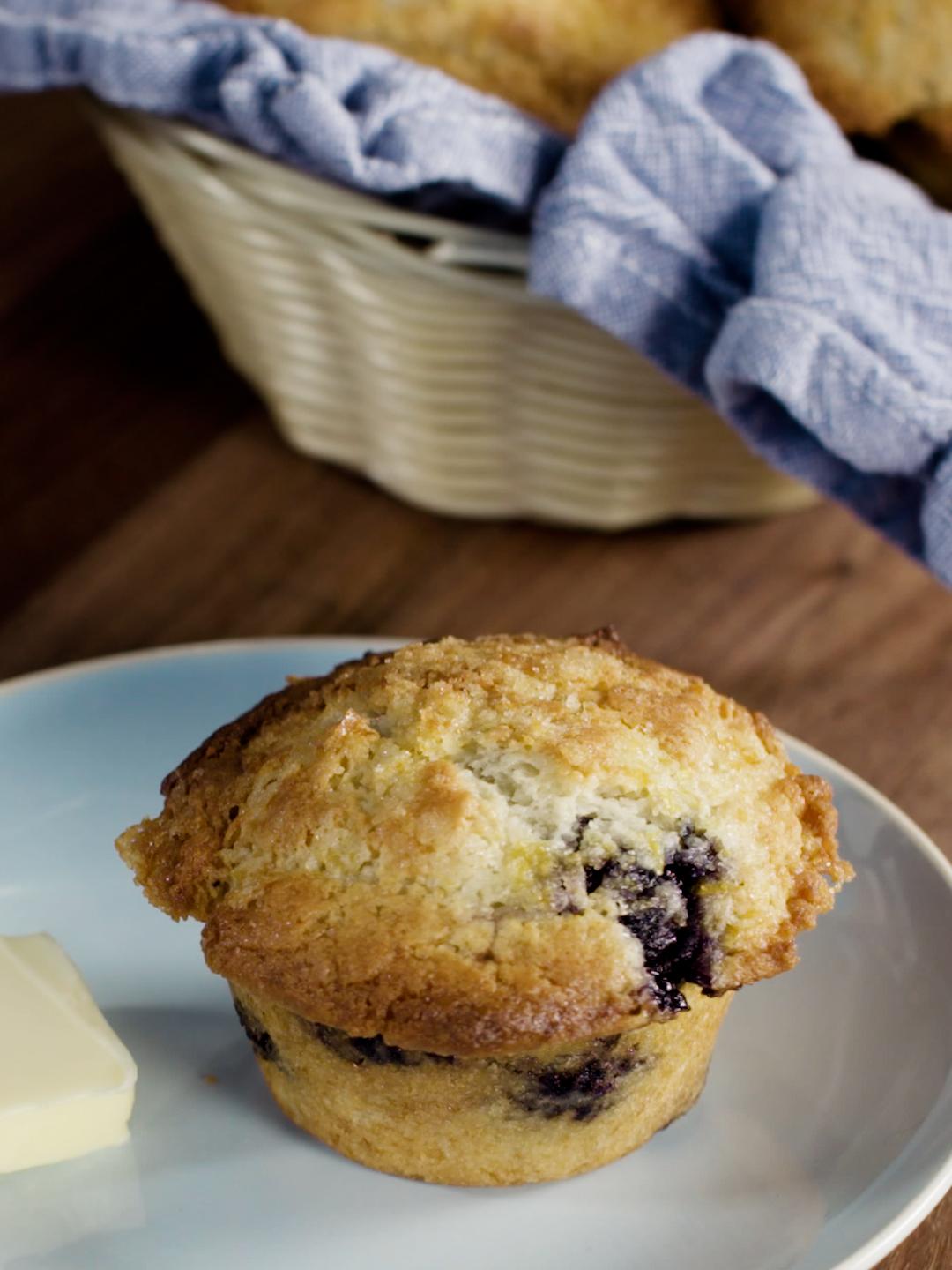 Lemon-Blueberry Muffins