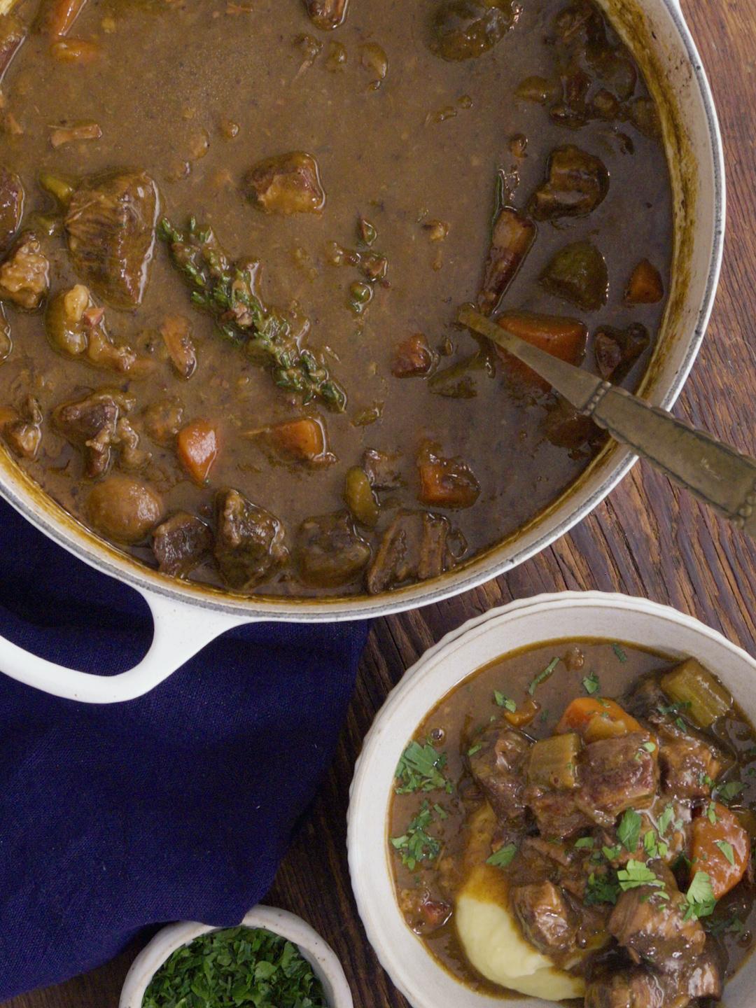 Classic Beef Bourguignon