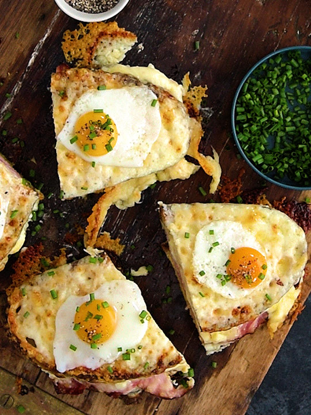Air-Fried Croque Madame