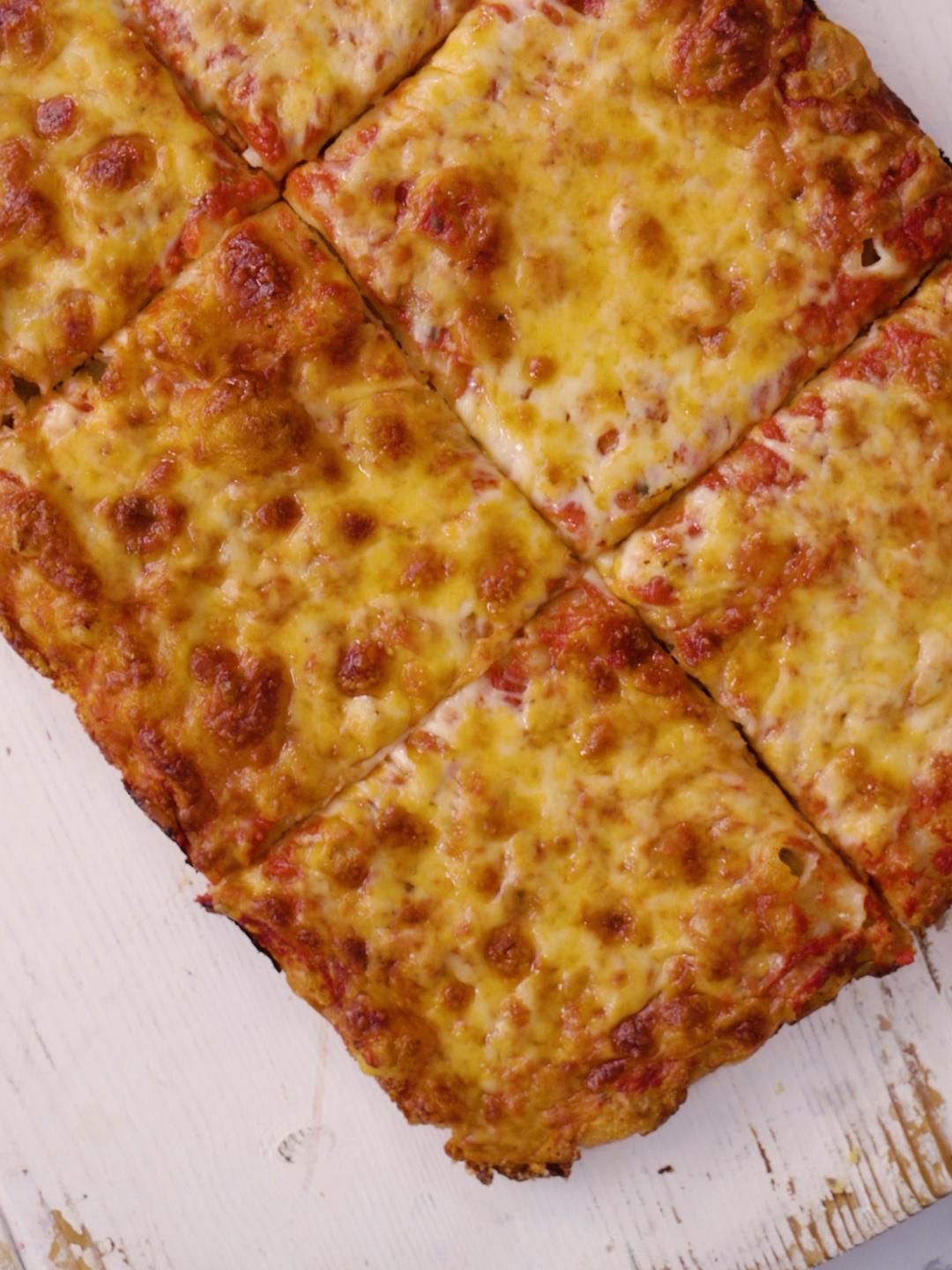 Sheet Pan Cheese Pizza