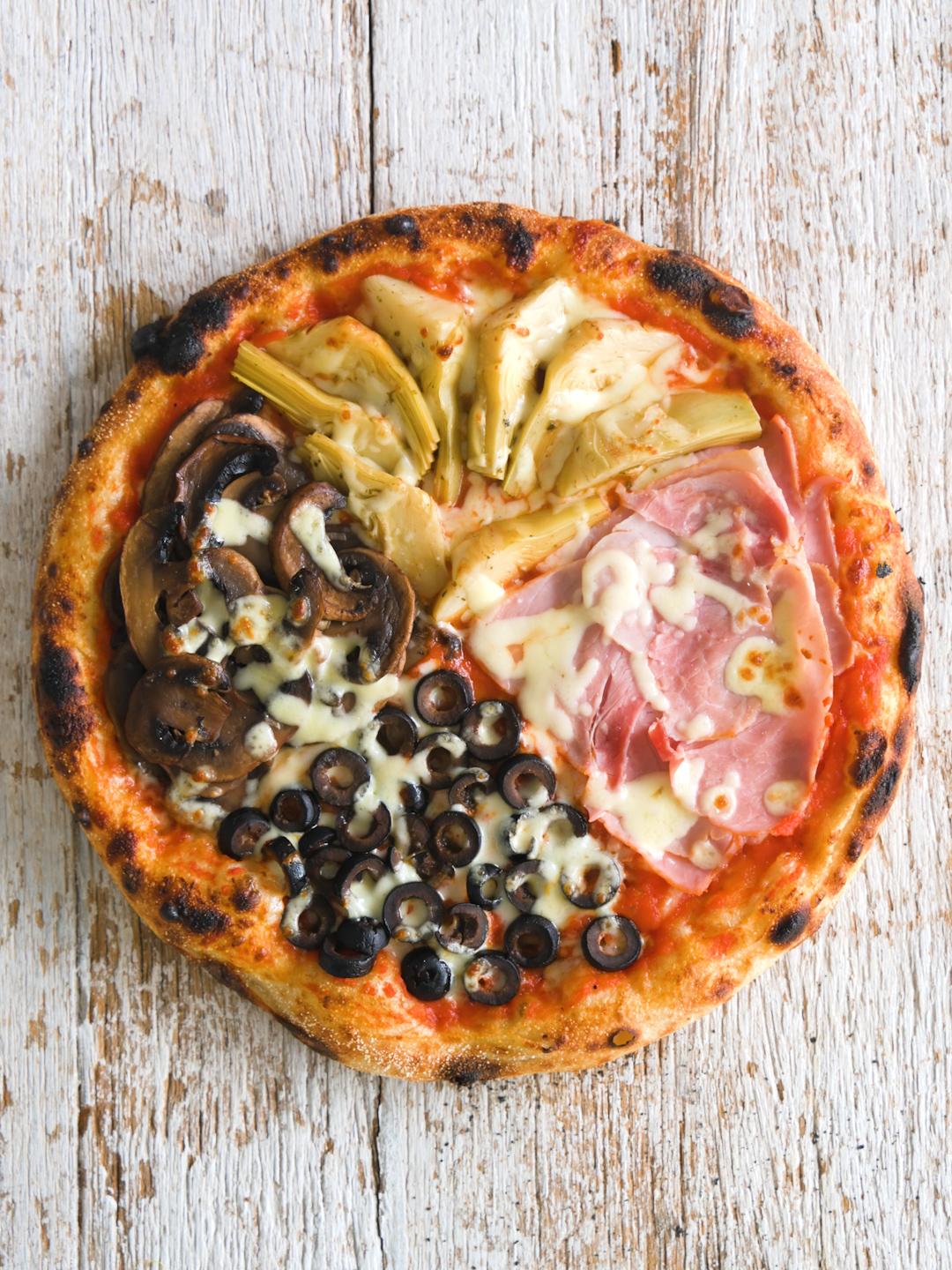 Quattro Stagioni Neapolitan-Style Pizza 