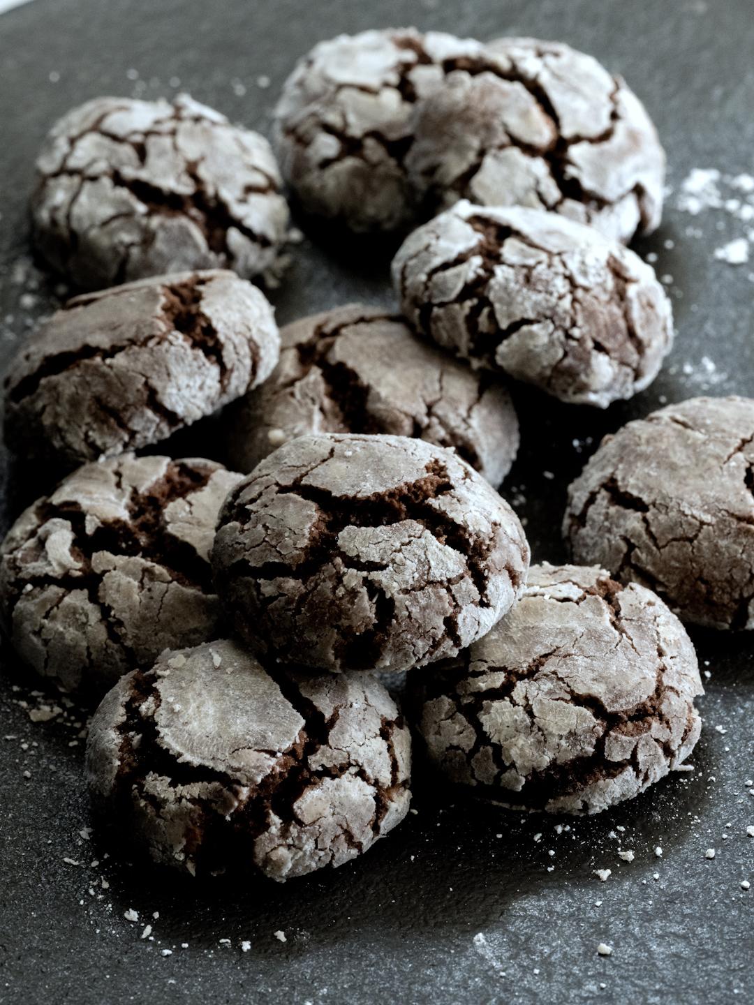 Michelle’s Chocolate and Pecan Crinkle Cookies