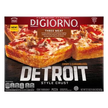 frozen Detroit-style three meat pizza icon