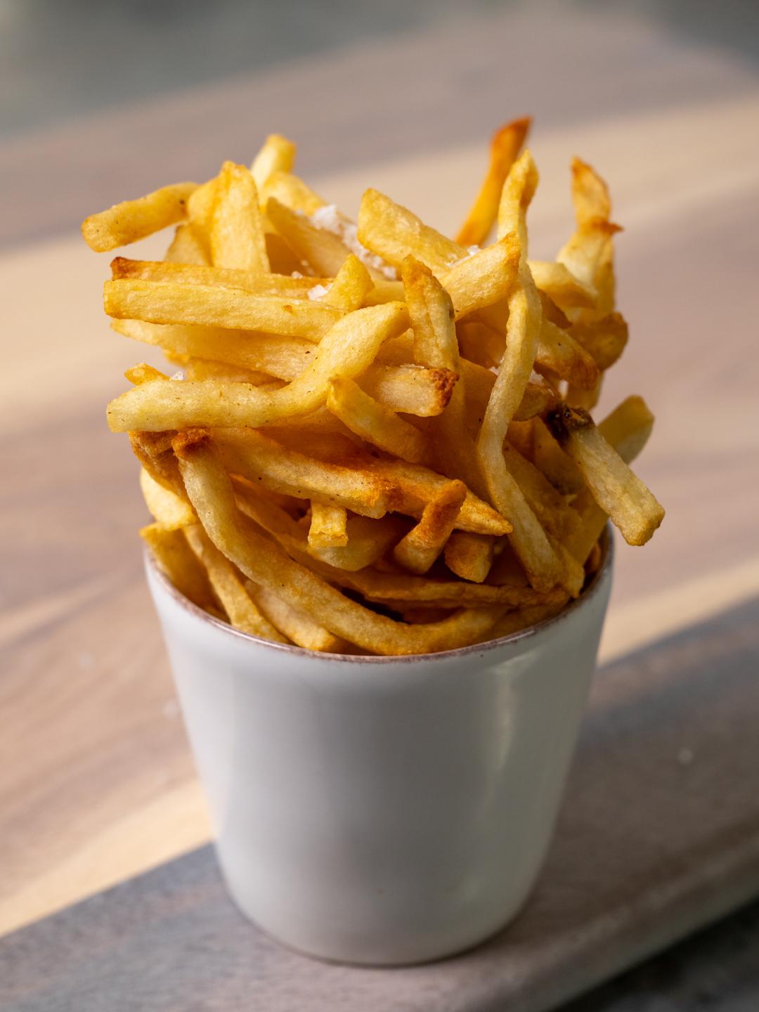 Air-Fried from Frozen Shoestrings