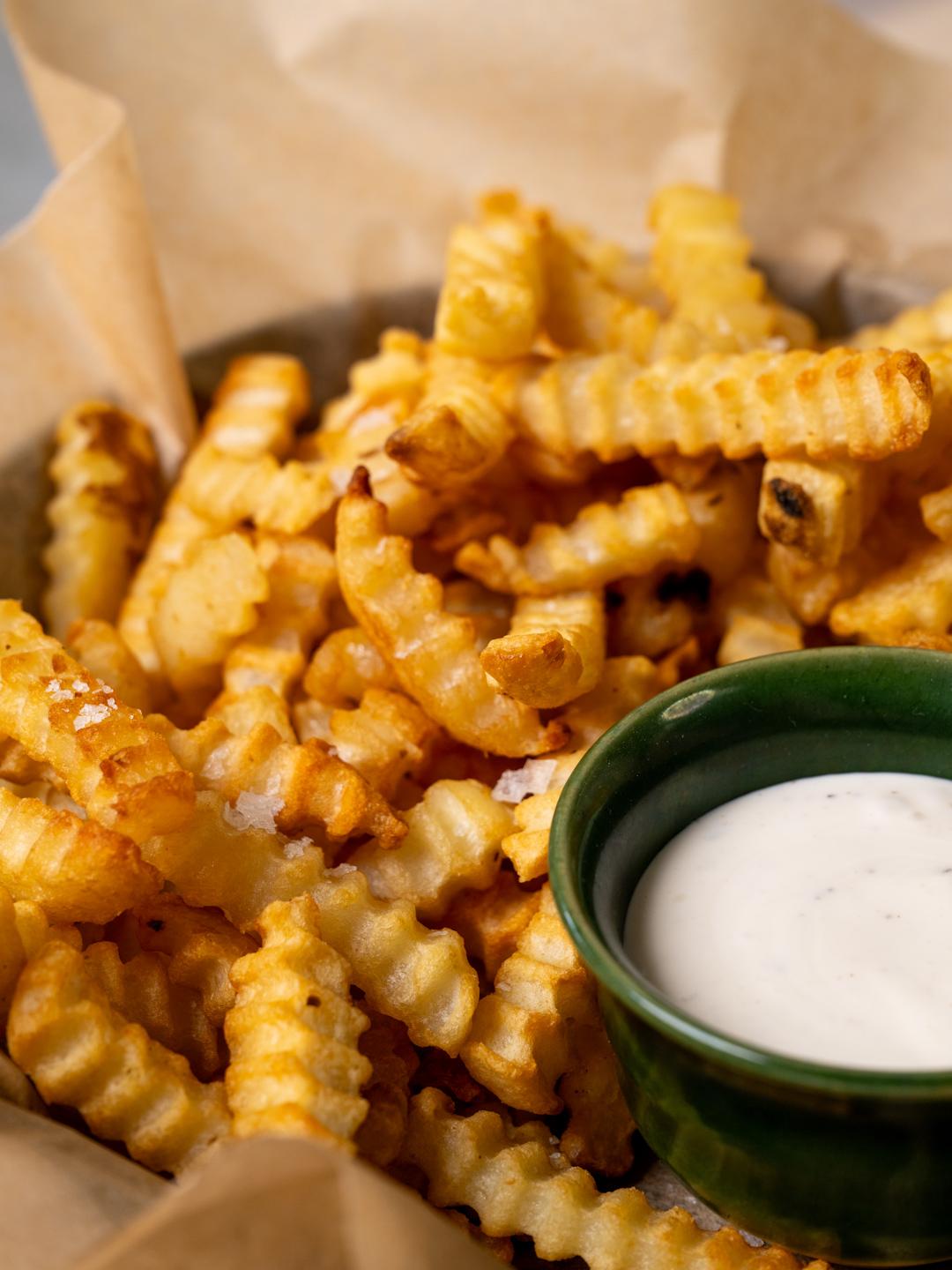 Air-Fried from Frozen Crinkles