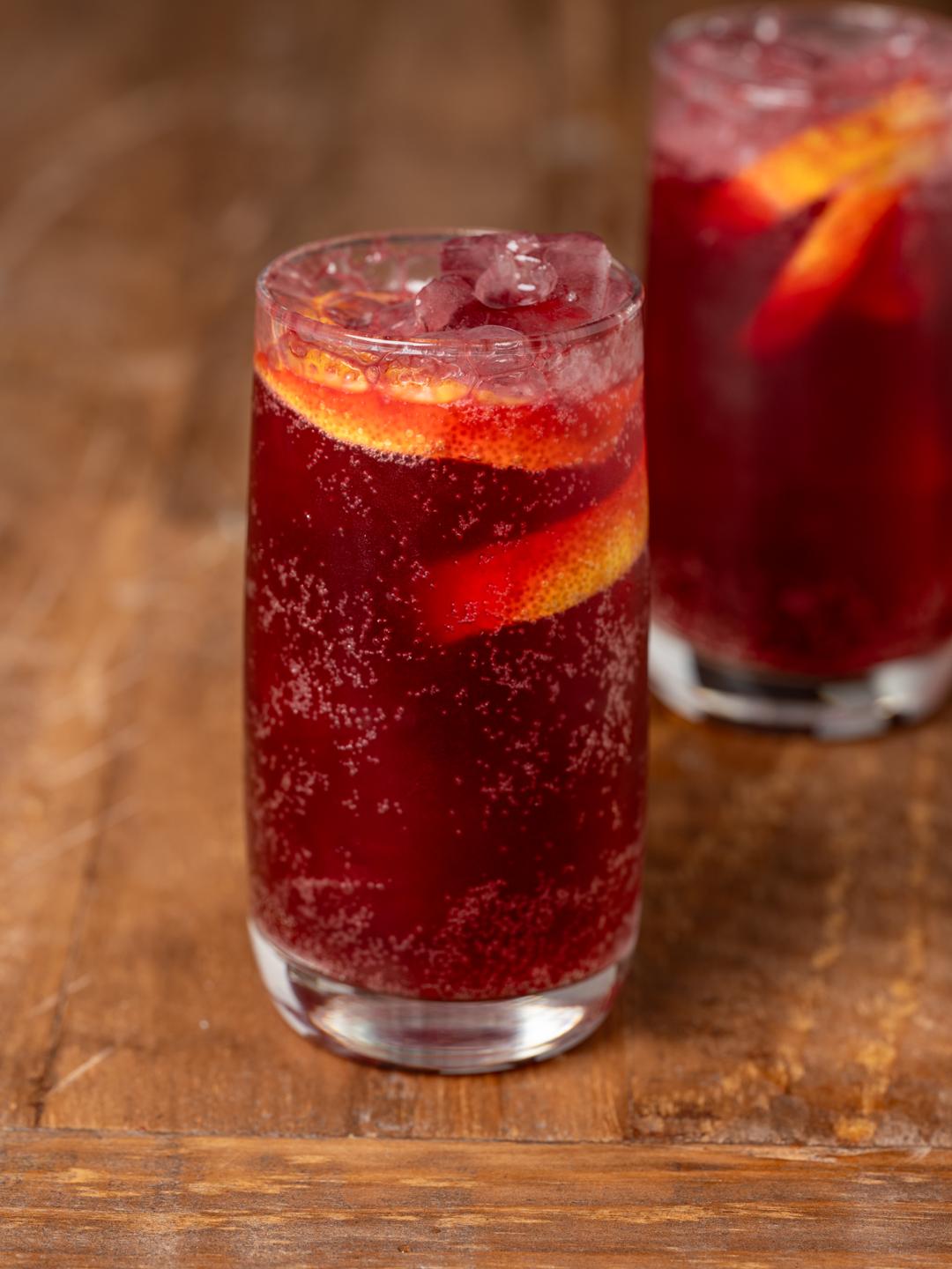 Bubbly Hibiscus Citrus Punch