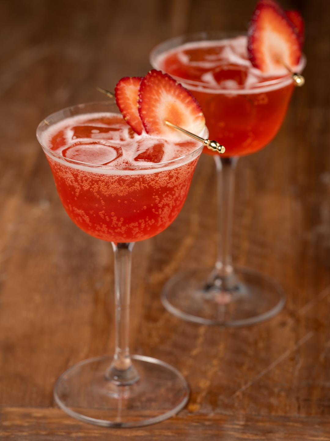 Strawberry Wine Cooler Spritz