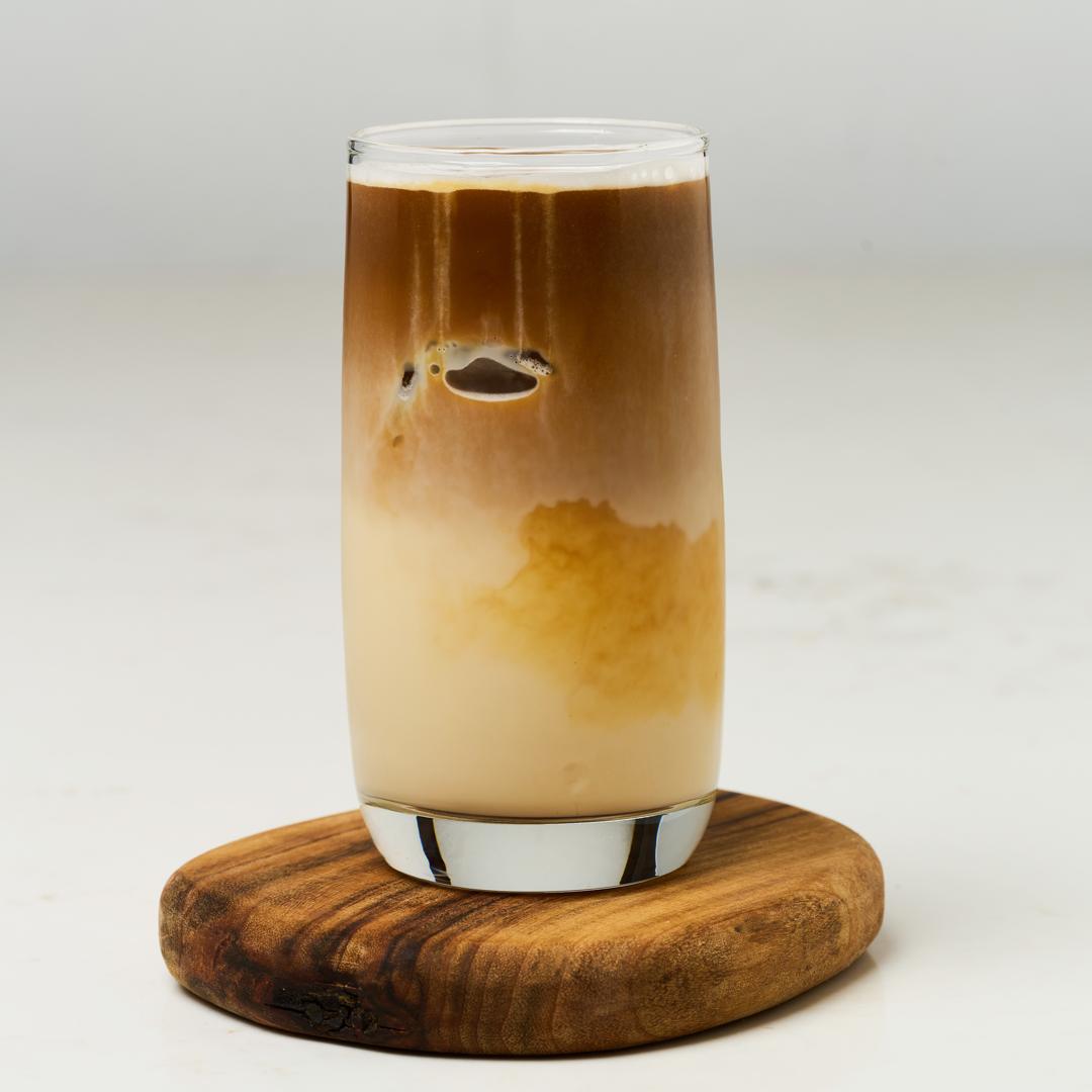 Iced Oat Milk Hazelnut Espresso