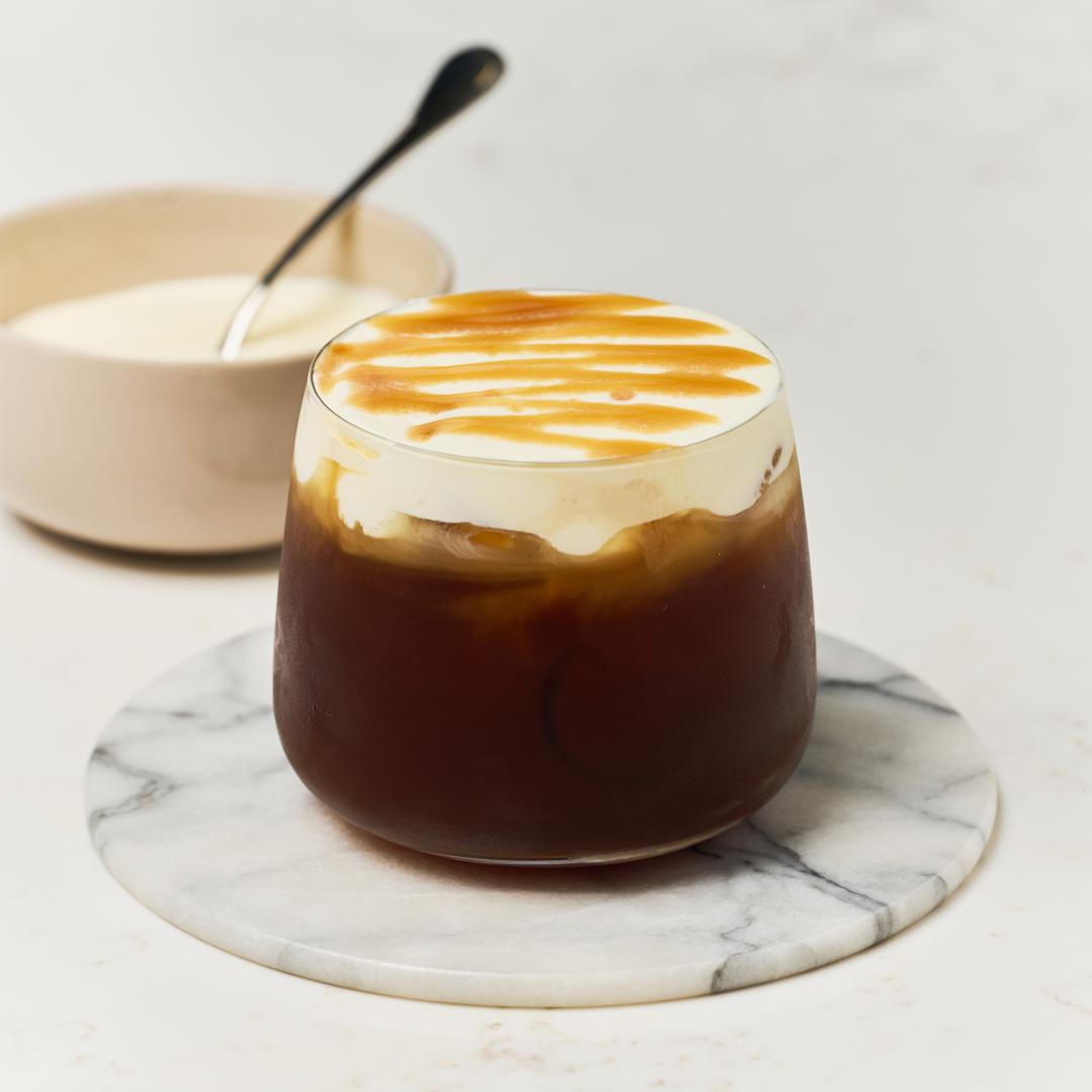 Iced Salted Caramel Cold Brew