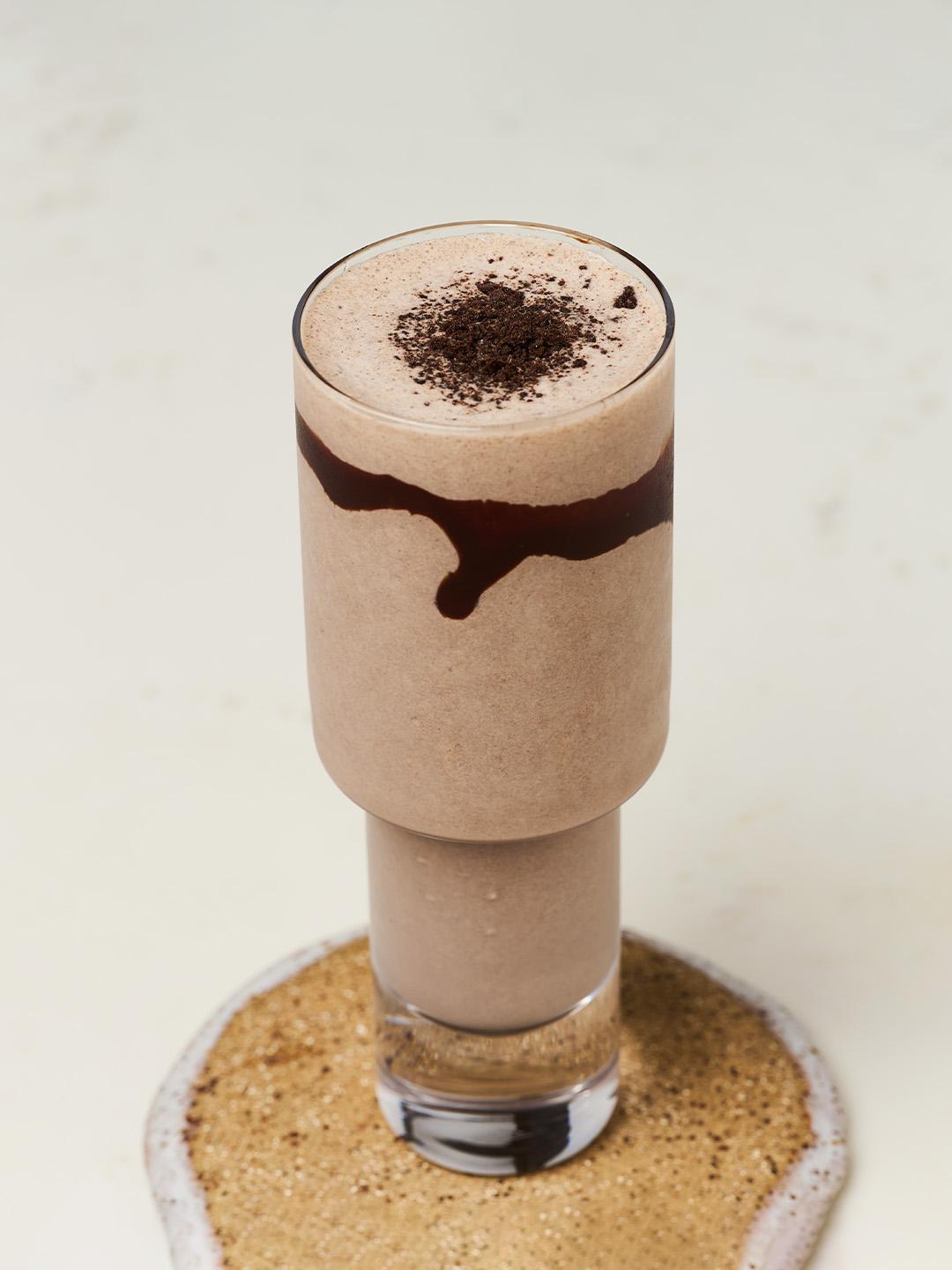 Espresso Cookies and Cream Shake