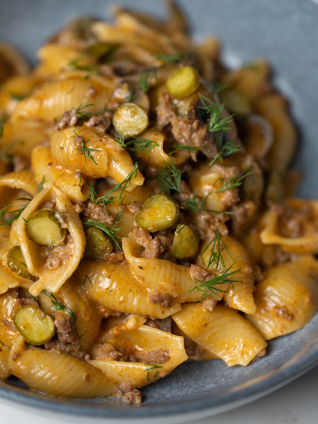 Beef Stroganoff Pasta Helper