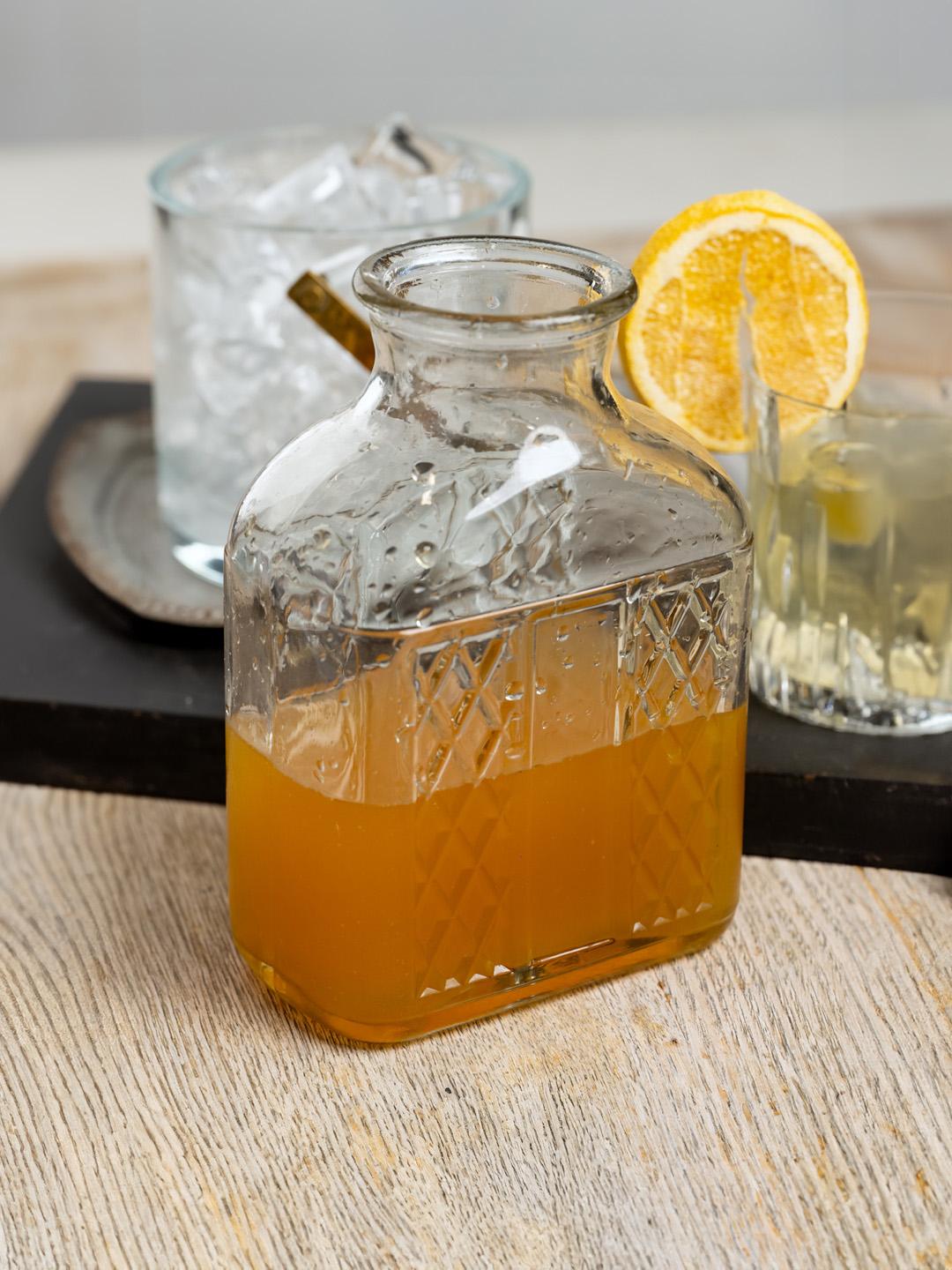 Sous Vide Infused Orange Marmalade Vodka 