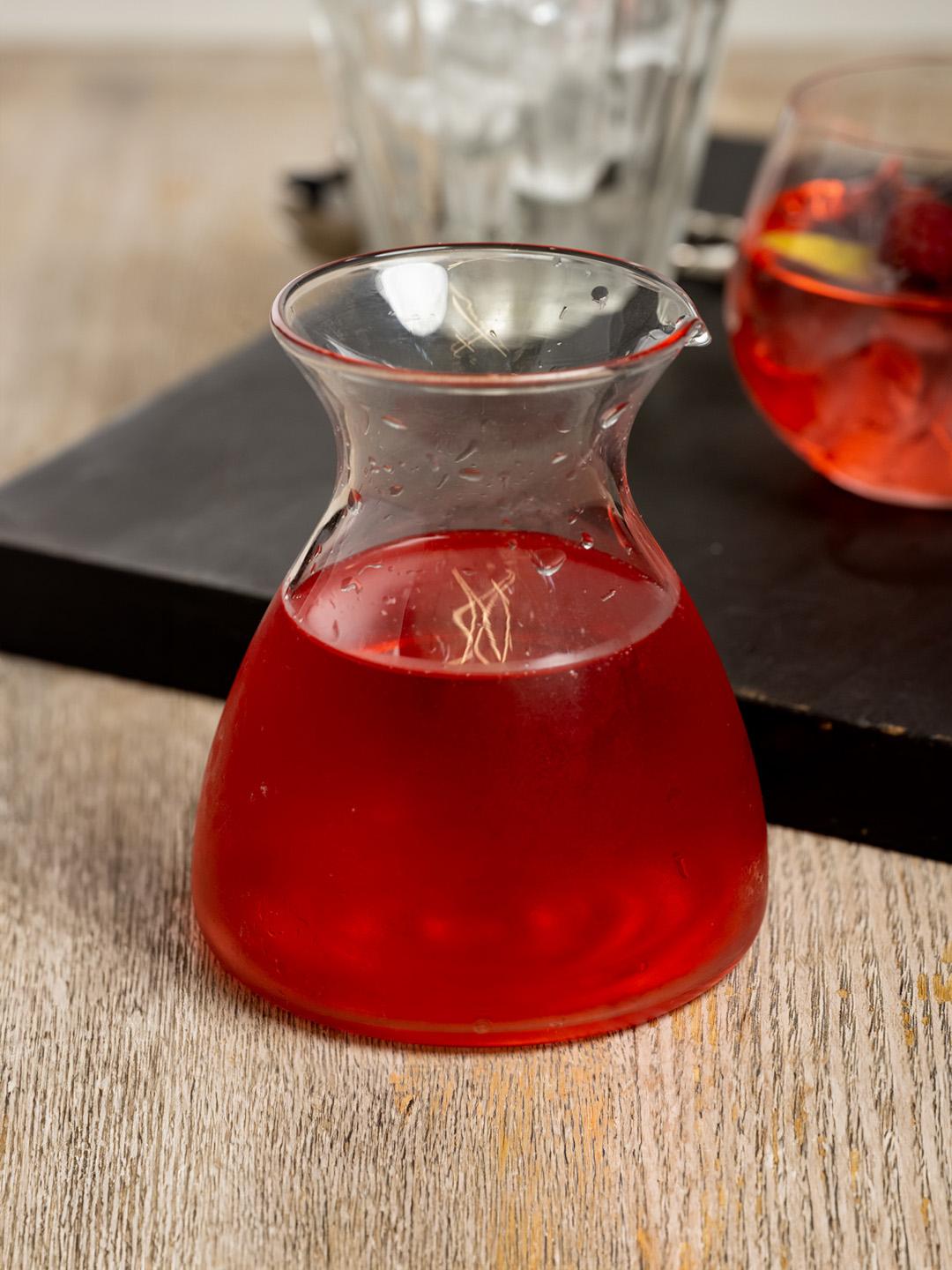 Sous Vide Infused Raspberry Vodka 