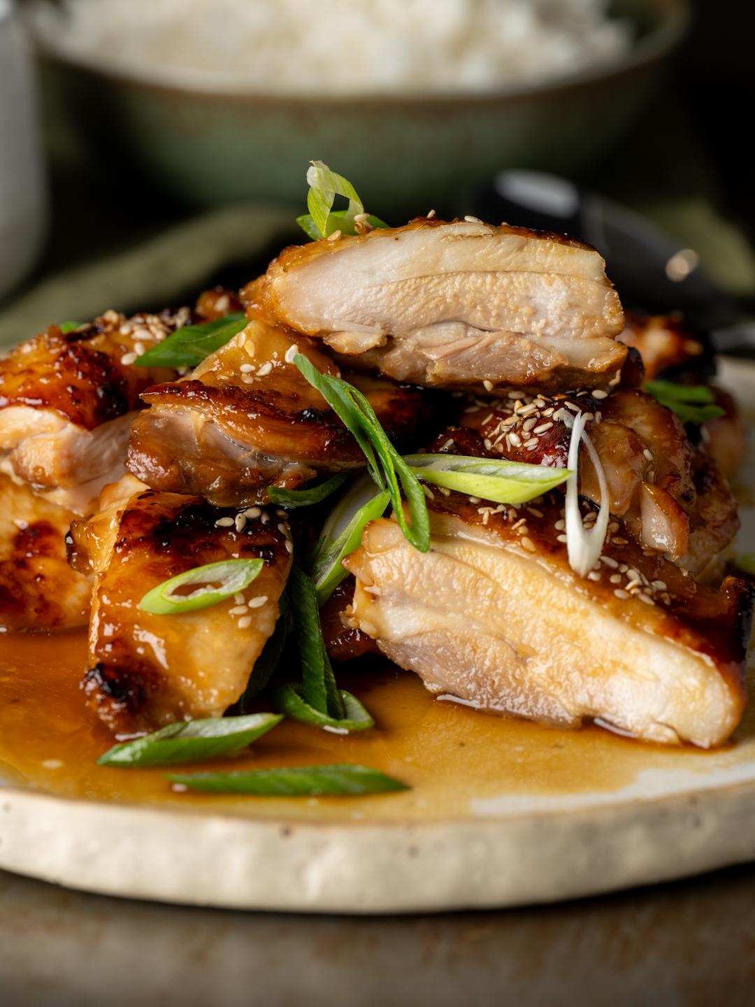Air-Fried Teriyaki Chicken 