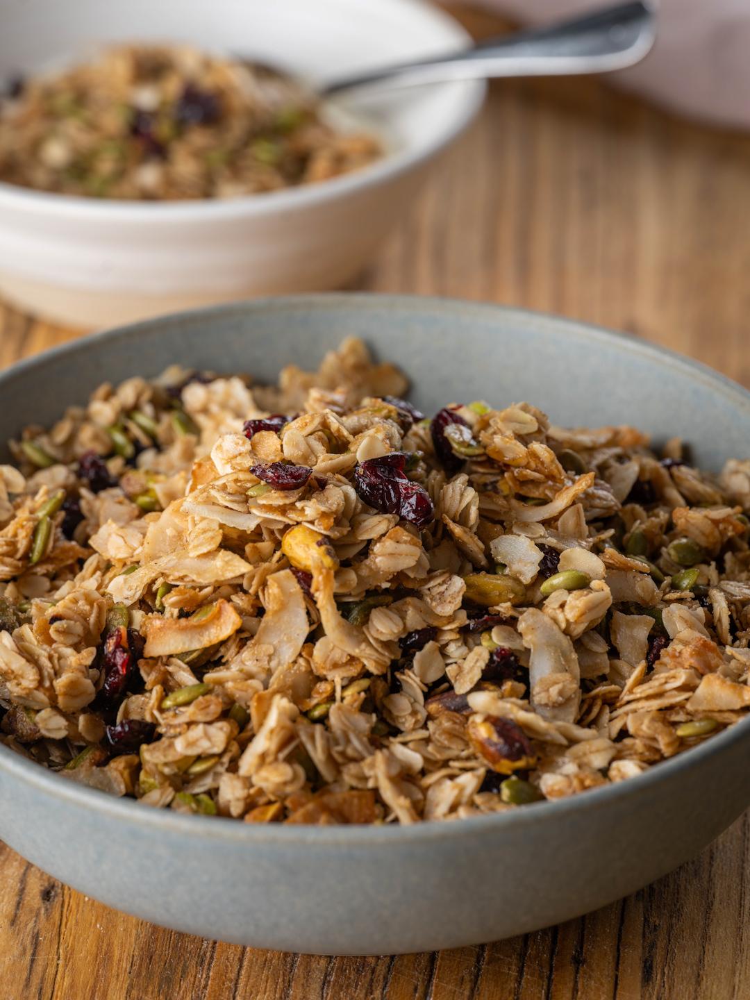 Maple and Coconut Granola