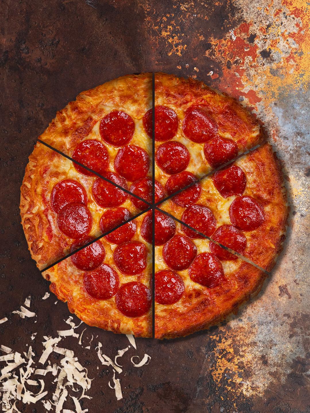 Air-Fried from Frozen Rising Crust Pepperoni Pizza 