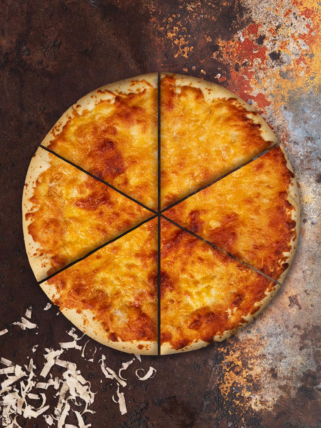 Air-Fried from Frozen Stuffed Crust Five Cheese Pizza 