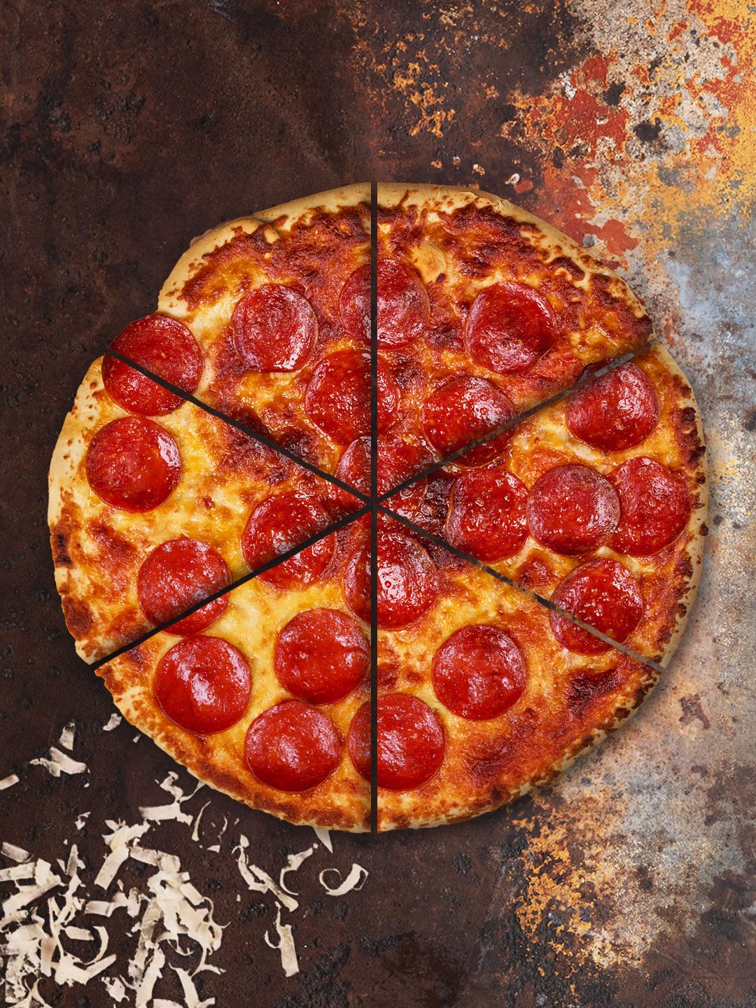 Air-Fried from Frozen Stuffed Crust Pepperoni Pizza 