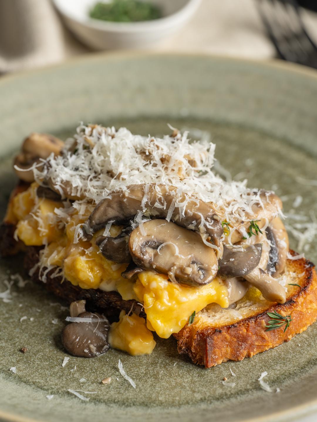 Truffled Scrambled Eggs