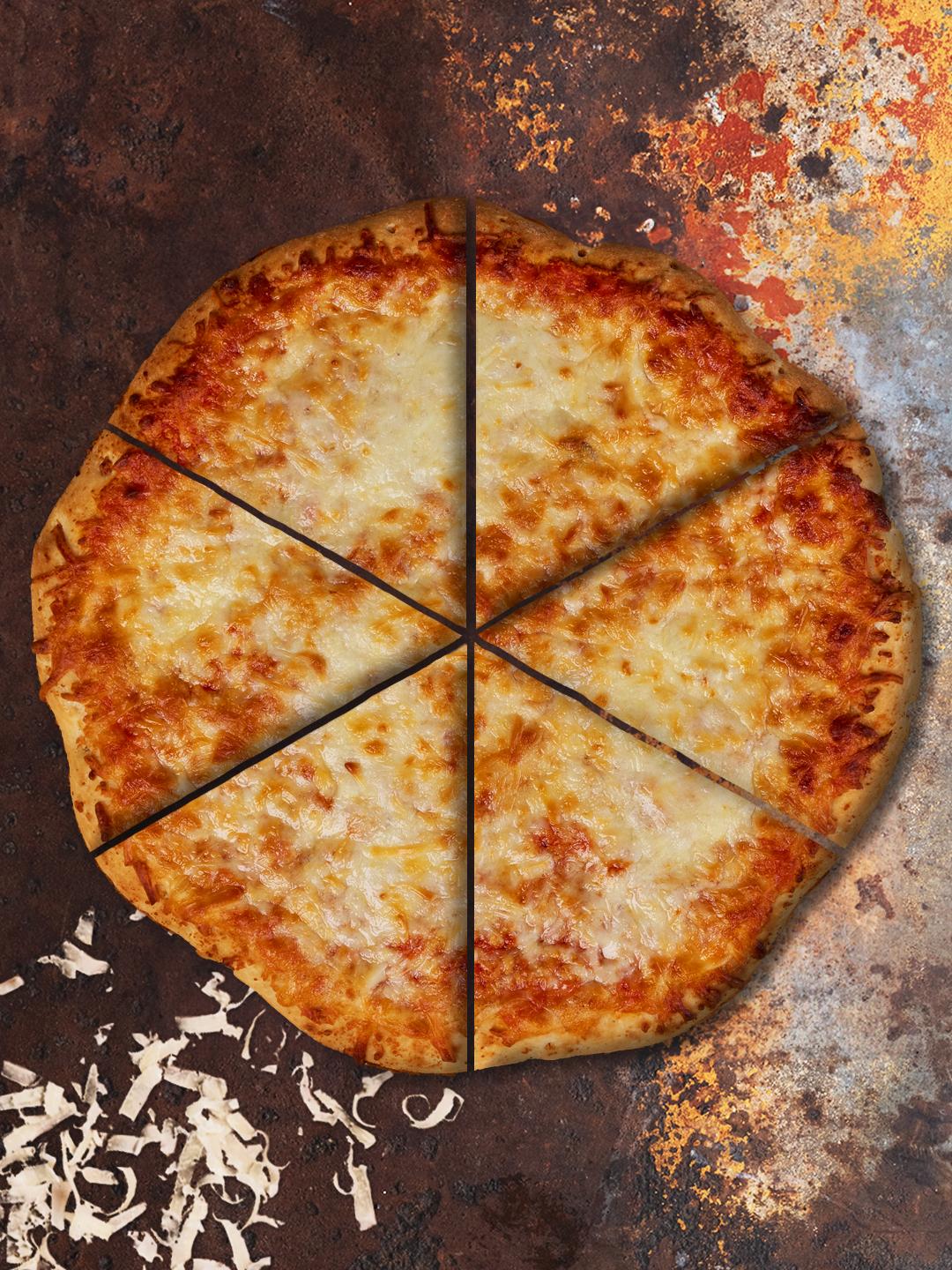 Air-Fried from Frozen Hand Tossed Four Cheese Pizza 