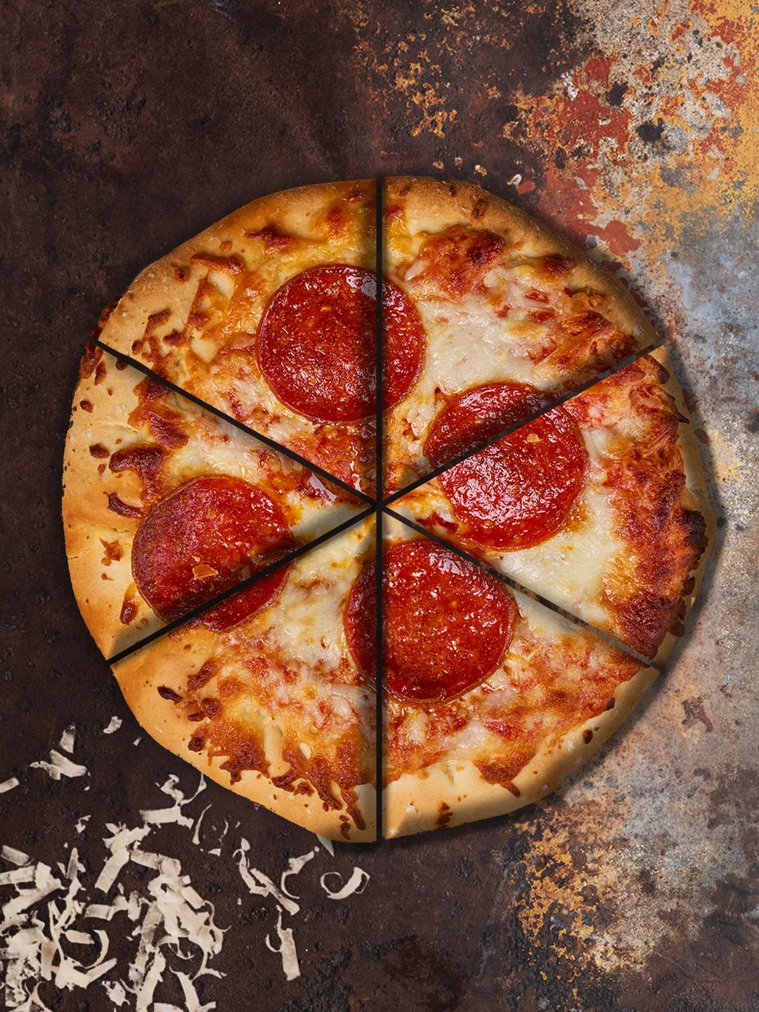 Air-Fried from Frozen Personal Size Pizza, Stuffed Crust Pepperoni 
