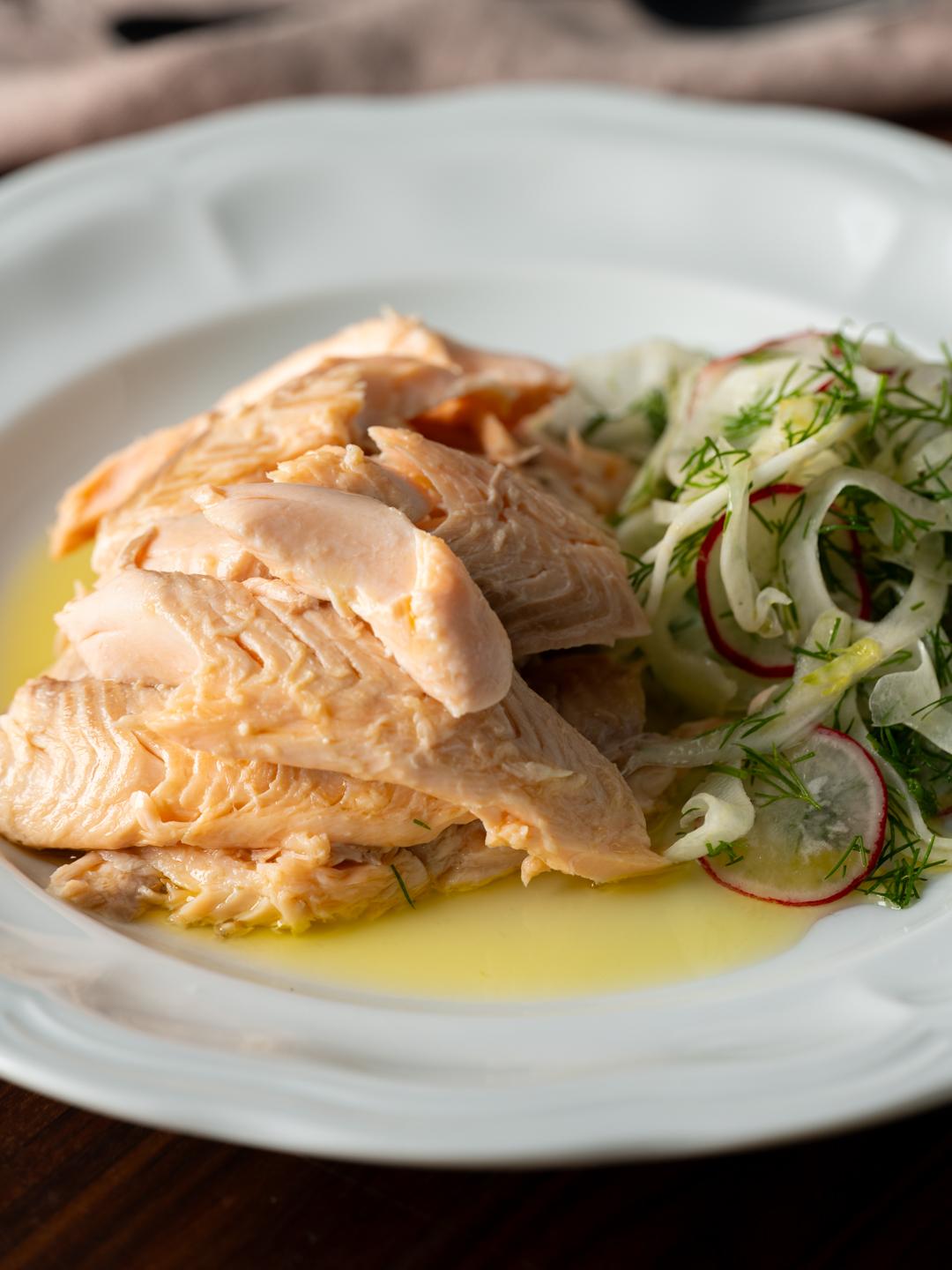 Salt and Tarragon Crusted Trout