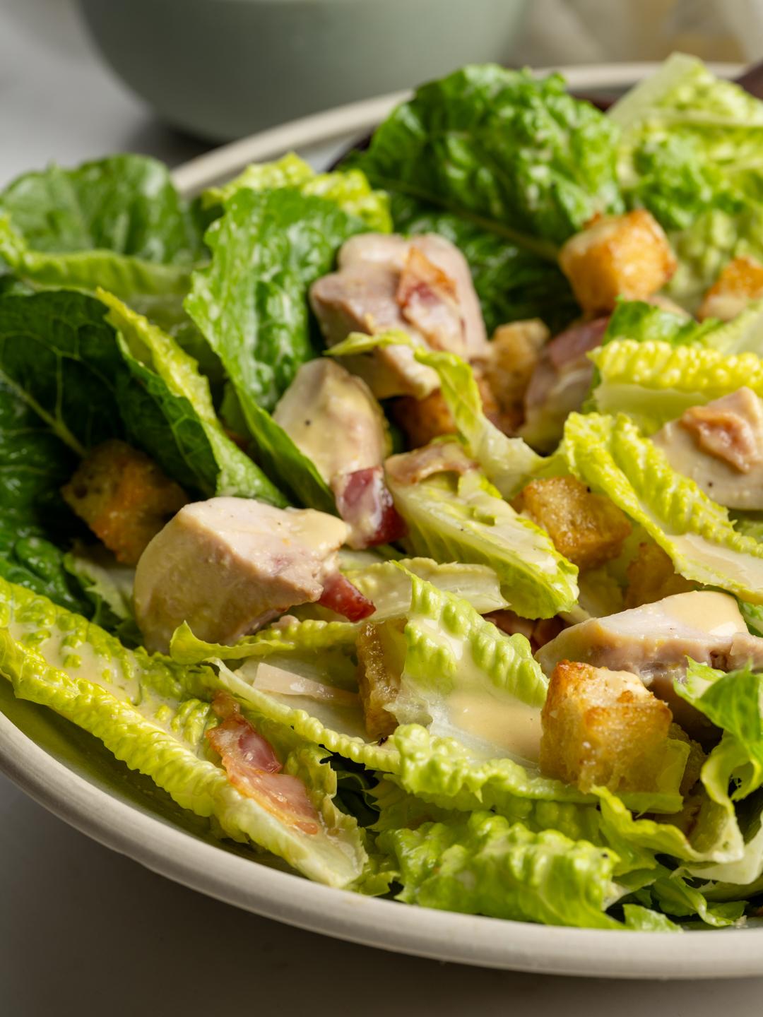 Chicken Thigh Caesar Salad 