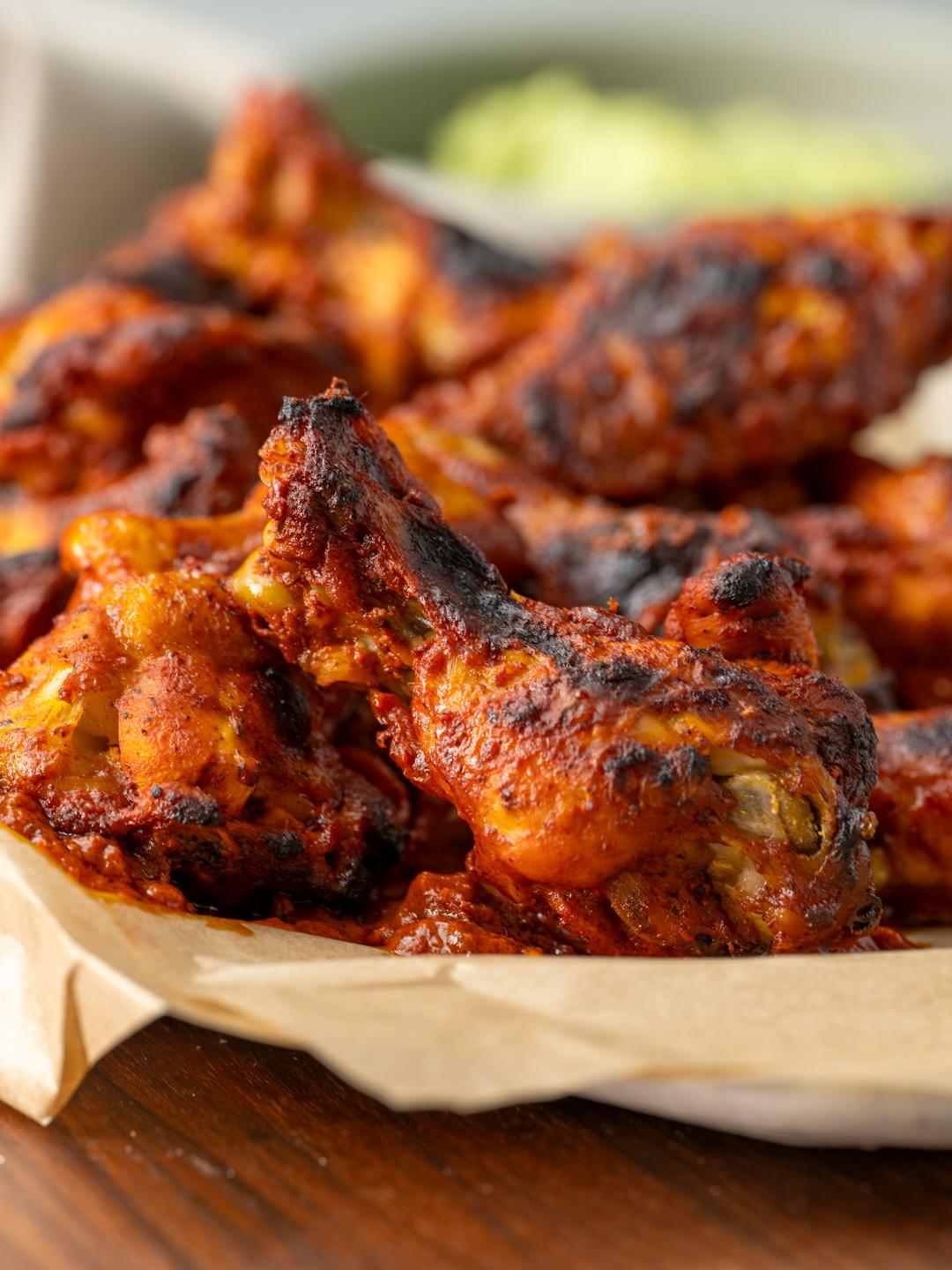 Alitas de Pollo con Achiote en Air Fry