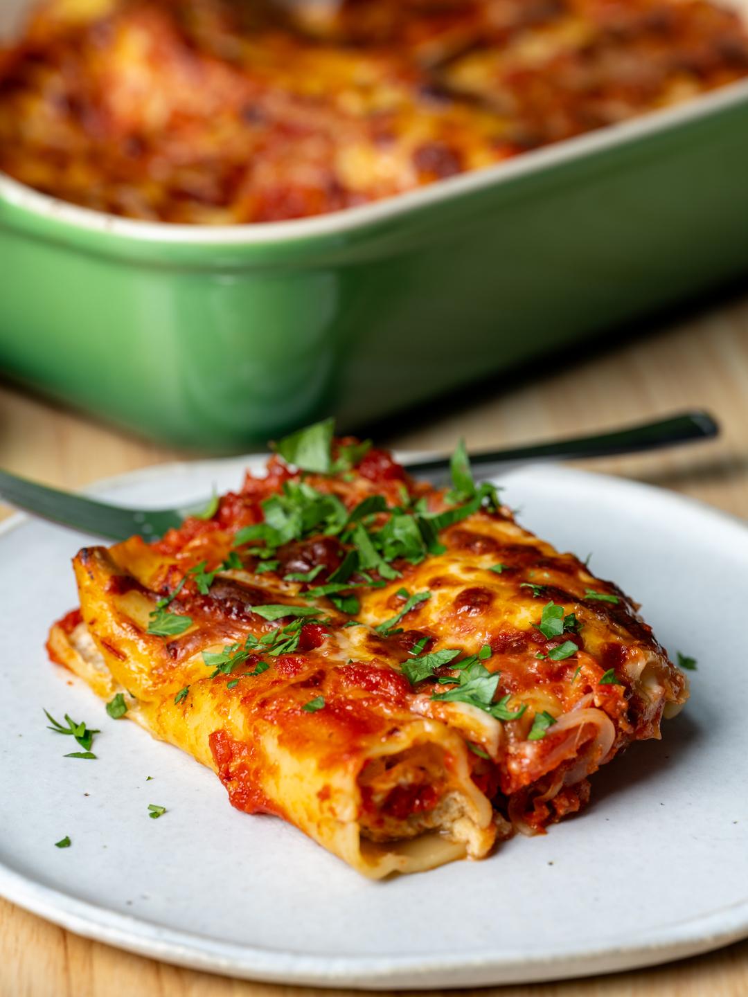 Four Cheese Cannelloni 