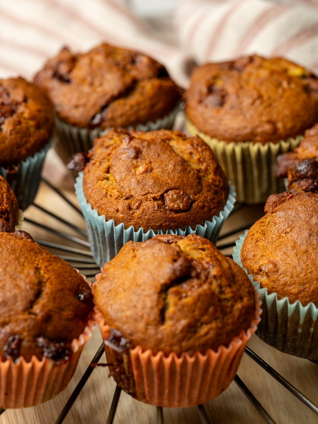 Banana and Choc Chip Muffins
