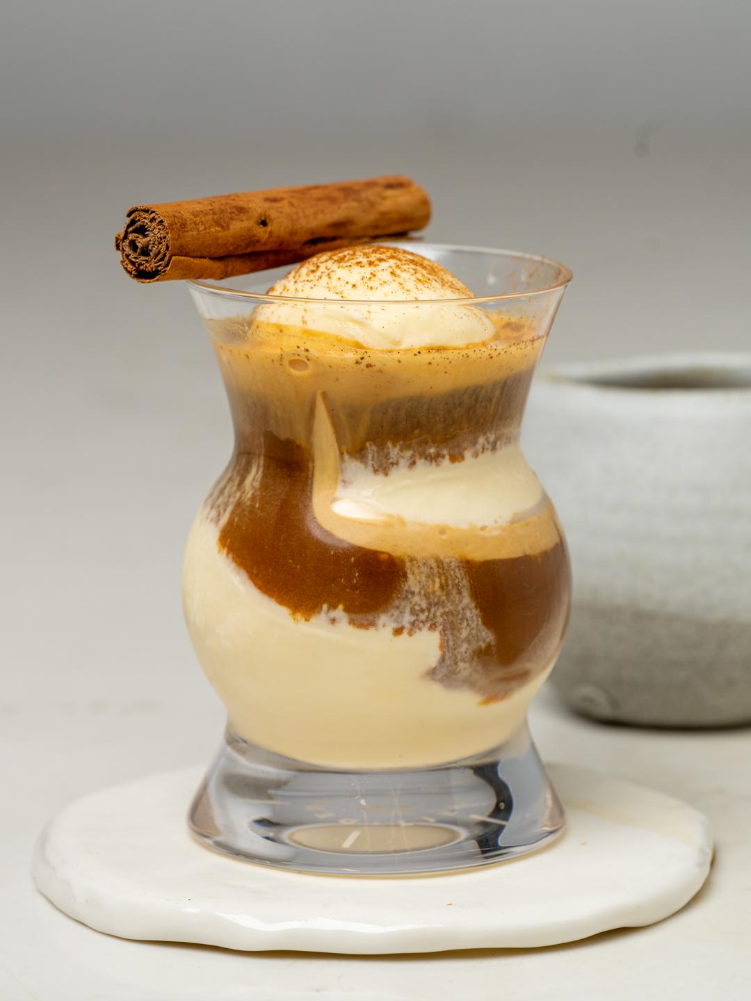 Affogato im arabischen Stil