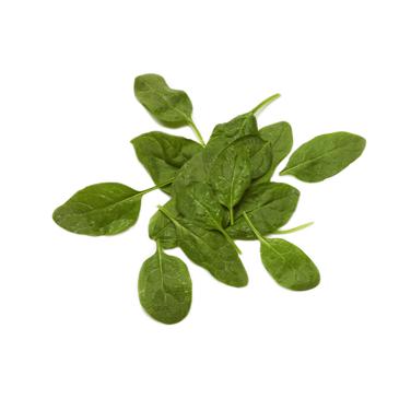 loosely packed baby spinach leaves icon