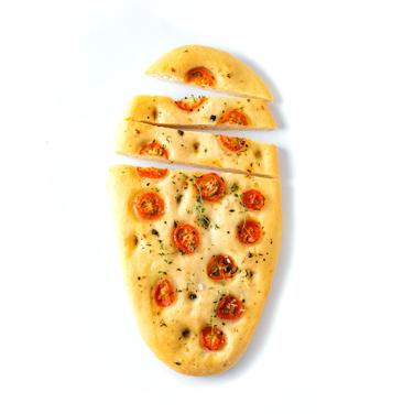 pieces focaccia bread icon