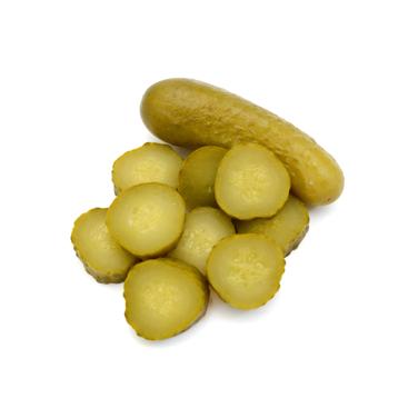 dill pickle slice icon