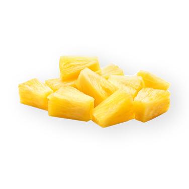 drained canned pineapple pieces icon