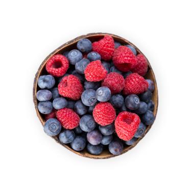 Fresh mixed berries icon
